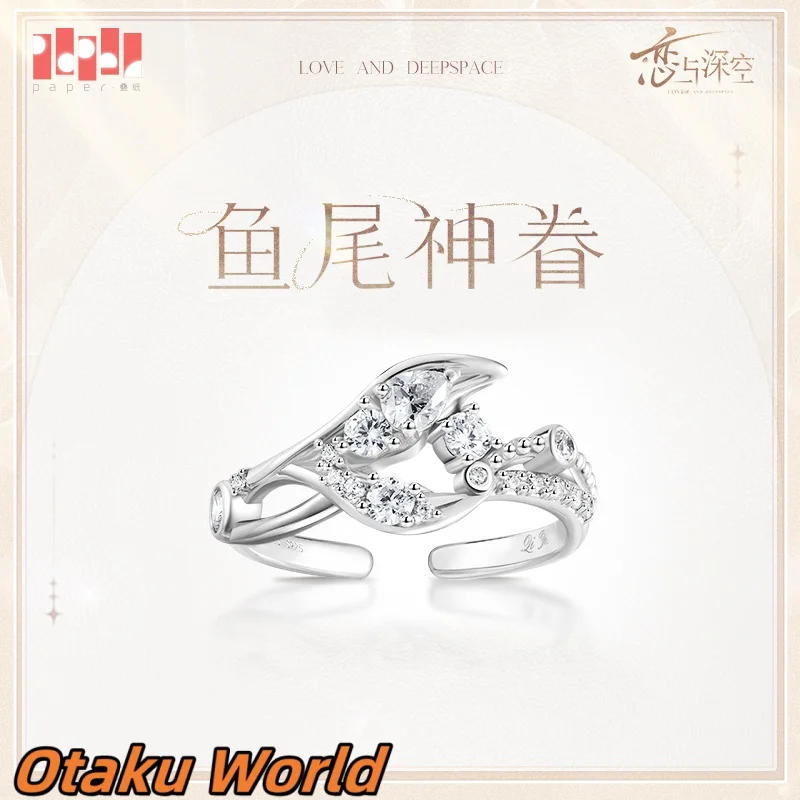 

Rafayel Exclusive customized ring Original Merch Love and Deepspace Sylus Cosplay Costume Role Play Anime ACGN Halloween Gift