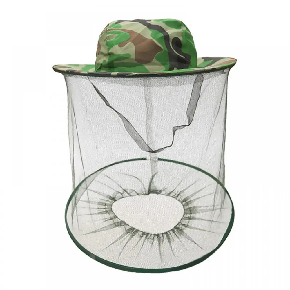 

Anti Mosquito Bug Insect Bee Net Mesh Head Face Mask Hat Face Protector Outdoor Fishing Hunting Camping Hat Outdoor Equipment