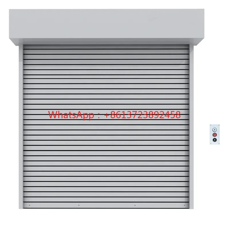 Hot Selling Wholesale Price Vertical Opening Pattern And Pvc Rolling Shutter Door For Industry