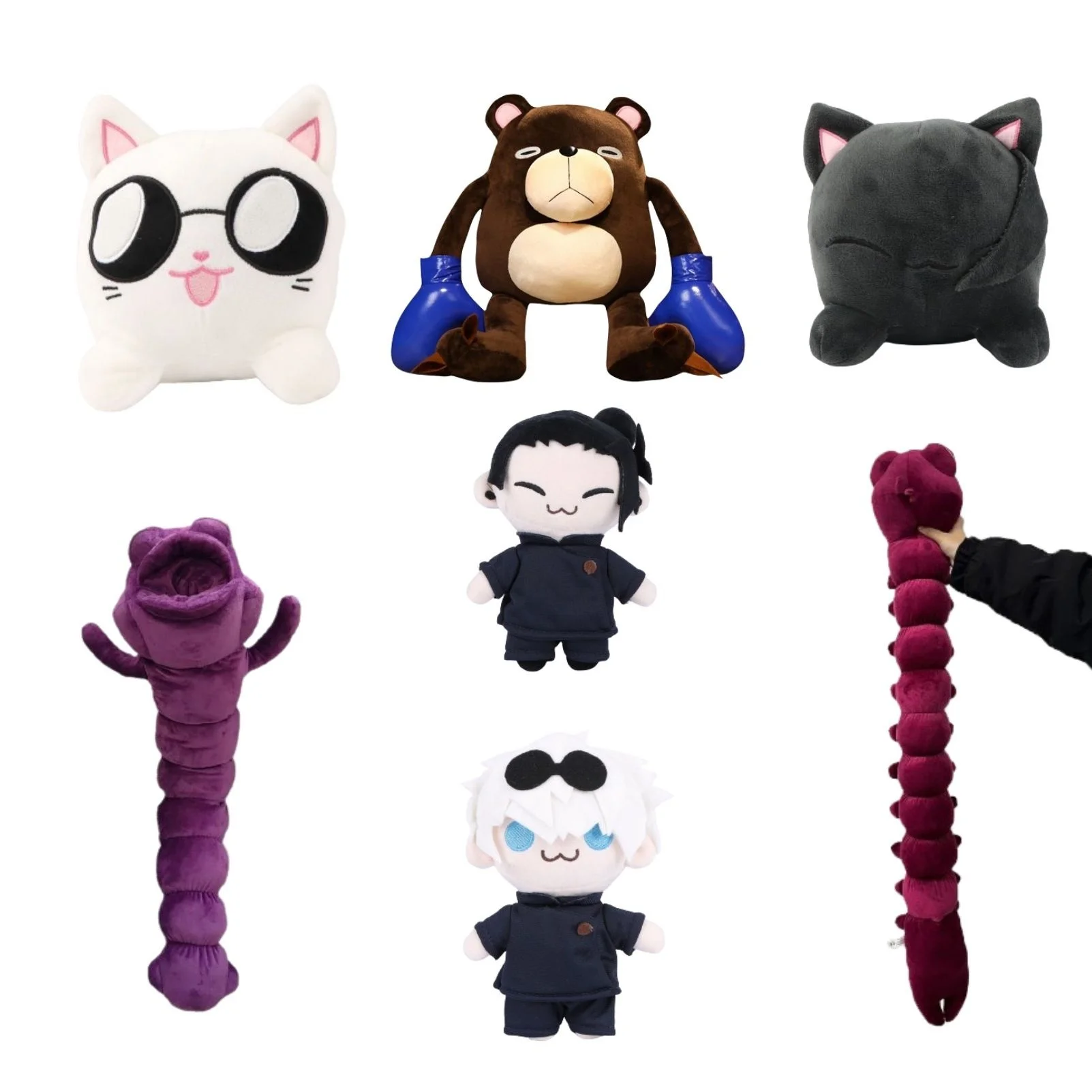 Jujutsu Kaisen Satoru Gojo Geto Suguru Cosplay Maumet Gift Doll Soft Cartoon Ambitus Exquisite Delicacy Creativity Decorate