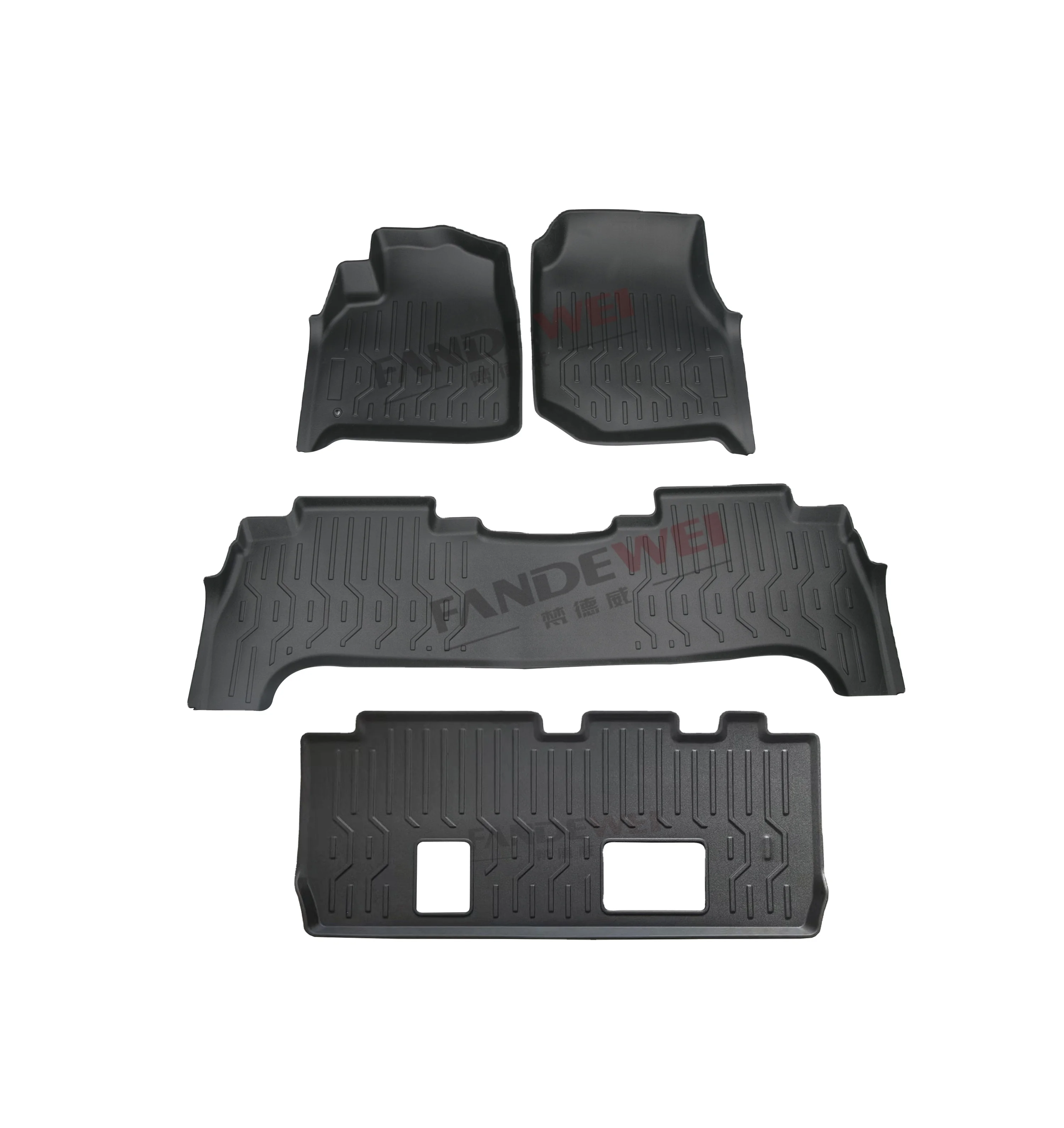 

Hot-selling Waterproof TPV Rubber Car Mat for Toyota LC76 LC80 LC100 LC200 LC300 Car Matting Boot Mats Boot Liners Carpet
