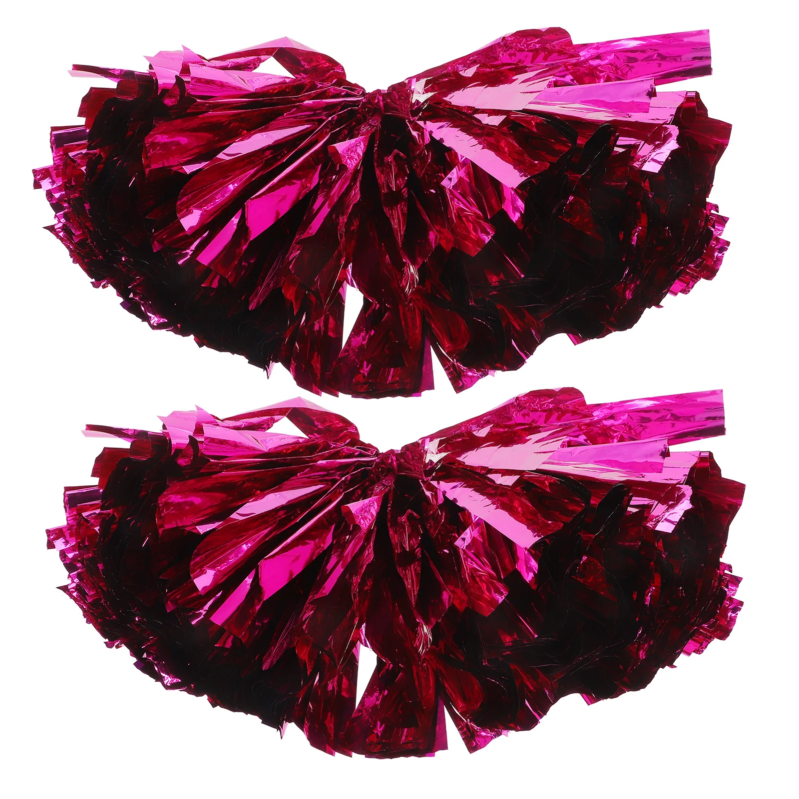 

2Pcs Cheerleader Pom Poms Lightweight Portable Easy to Carry Strong Handle Perfect for Cheerleading Dance Routines