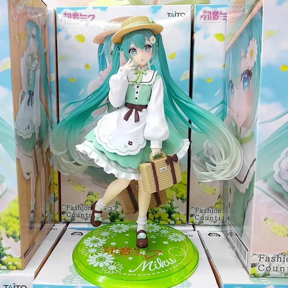Fashion Hatsune Miku Country Anime Figure Toys Action Figurine PVC Model Collection Doll Birthday Gift Decorative Toy view 5