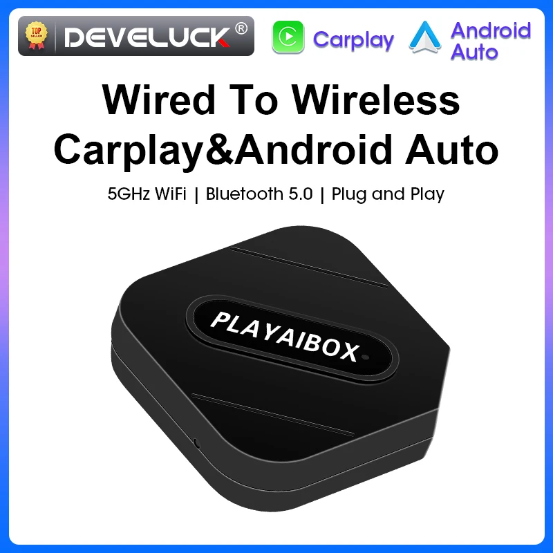 

2024 Universal Car Box CarPlay Android Auto Dongle Wired To Wireless For BMW Audi Toyota Mazda Nissan Kia Ford Opel Skoda VW IOS