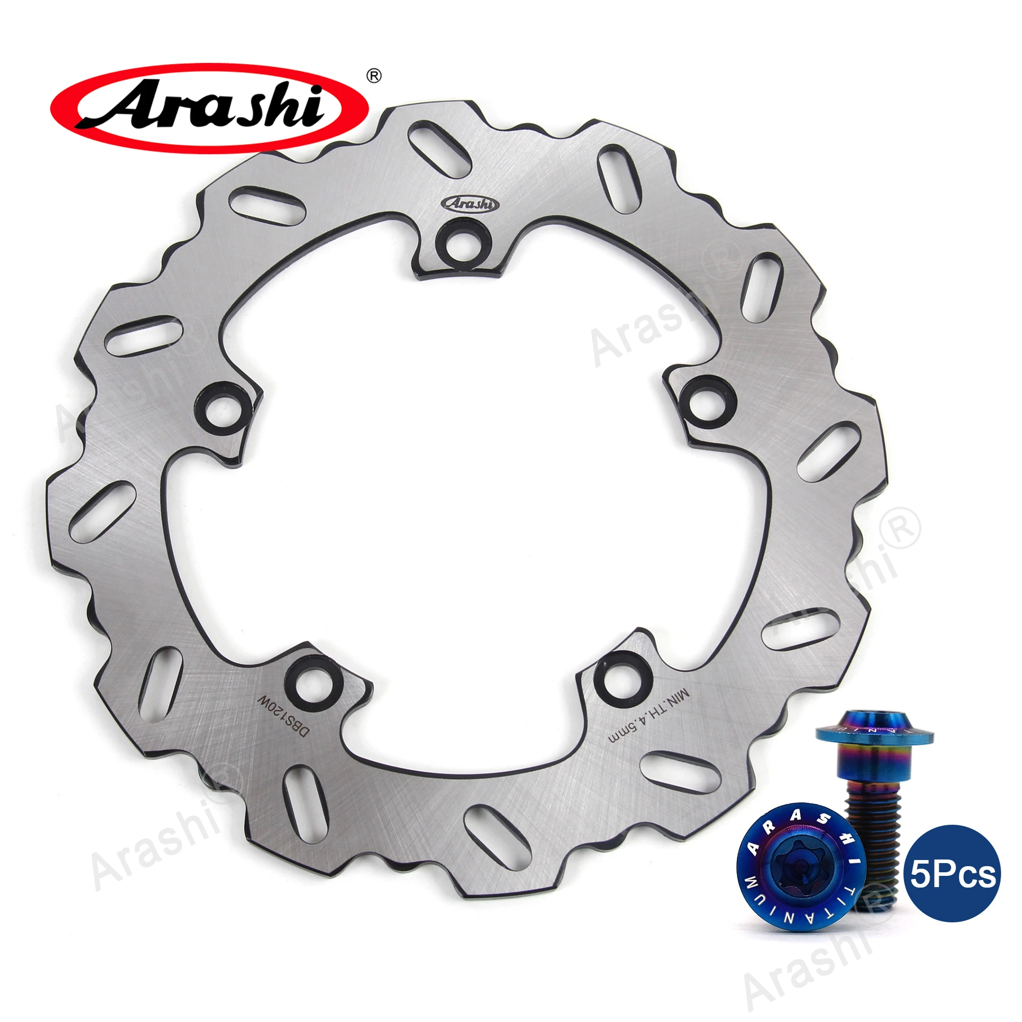 

ARASHI MT-07 MOTO CAGE ABS 700 2014 2015 2016 2017 Rear Brake Disc For Yamaha CNC Disk Rotor MT-07 TRACER ABS 700 2016 - 2020