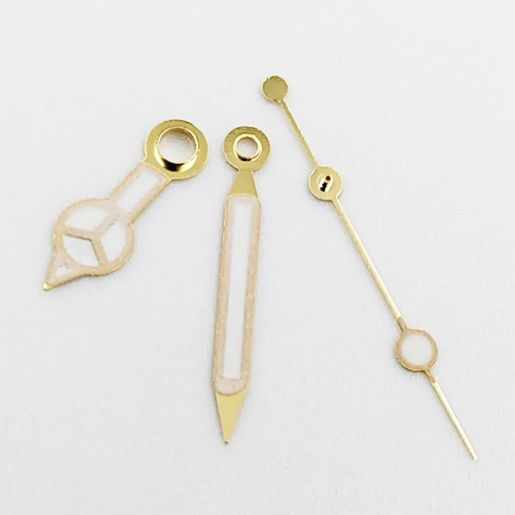 Gold Watch Hands Green Blue Cyan Luminous Fit NH35 NH36 ETA2824 2836 Miyota8205 8215 821A Mingzhu DG2813 3804 Movement Parts
