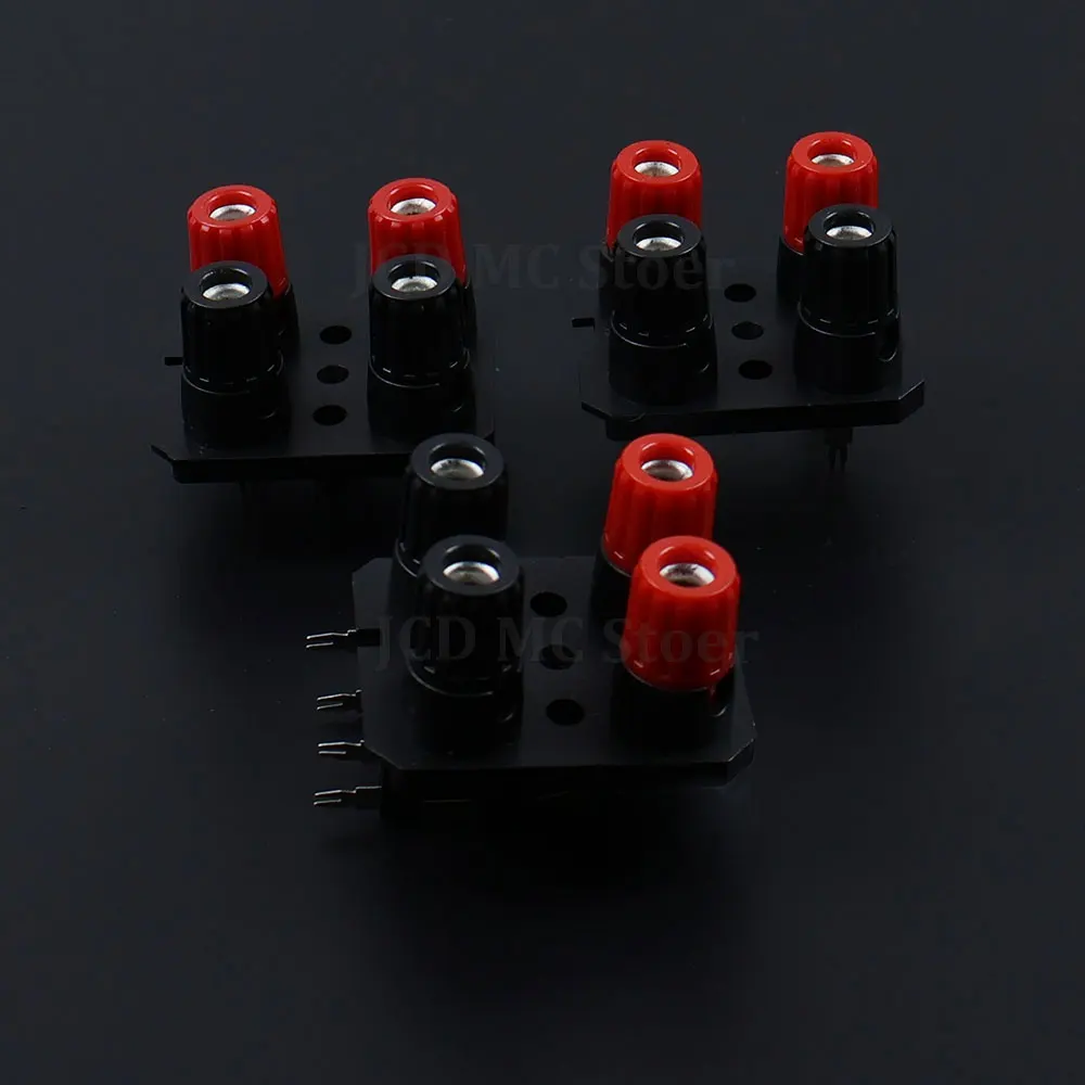 1-10PCS WP4-10A External Banana Jack Plug 4P Speaker Amplifier Wire Clip Audio Socket WP4-10 4 Pole LED Spring Terminal Switch view 5