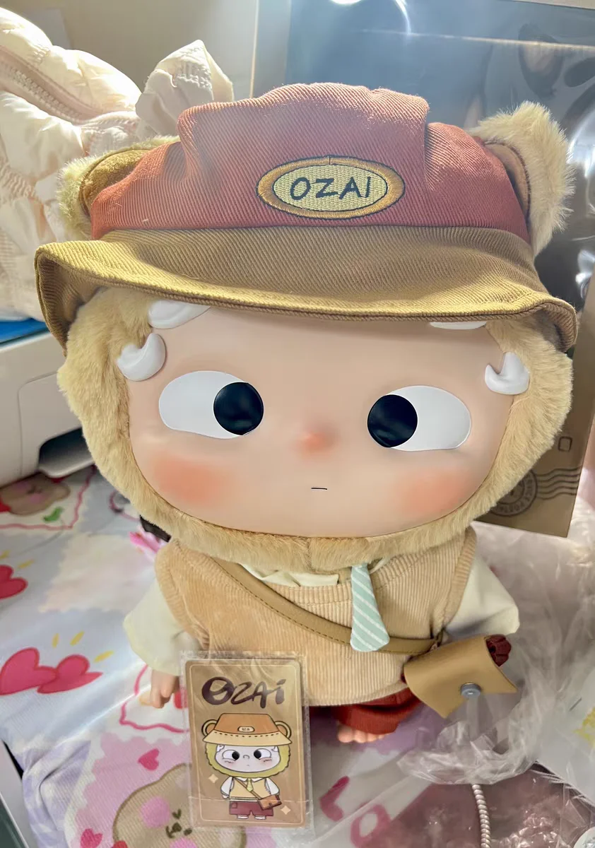 Ozai Large Figure One Day Postman Ver Enamel Plush Action Figurine Kawaii Collection Model Doll Plushine Statue Birthday Gift