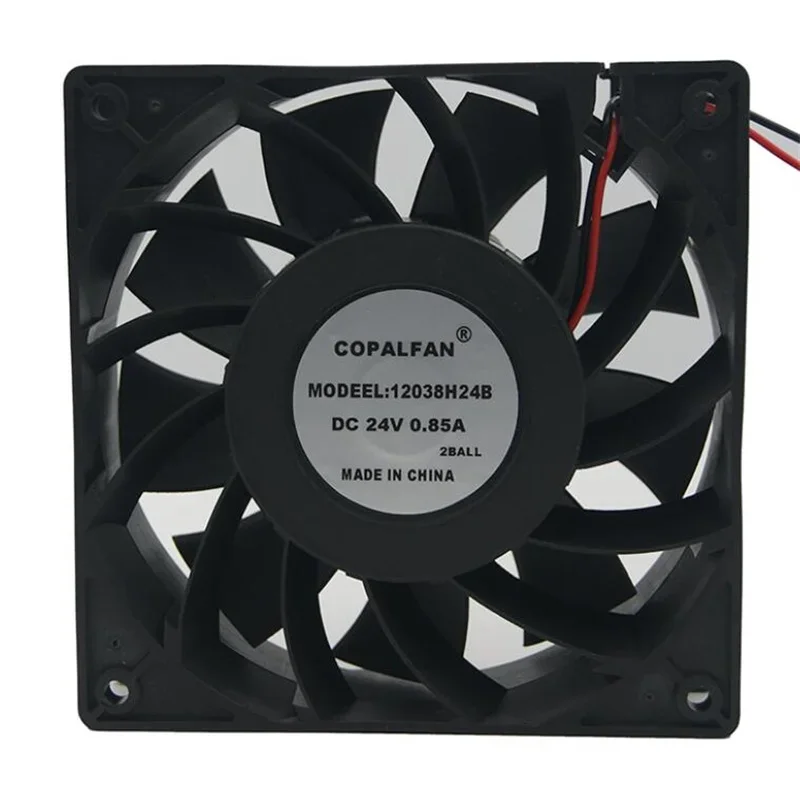 

Wholesale fan: 12038H24B 12038 12cm DC24V 0.85A two-wire violent cooling fan with large air volume