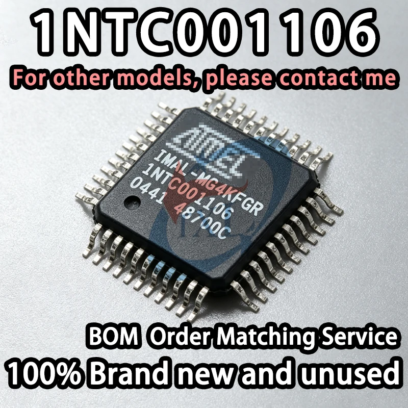 [100-neuf]-1ntc001106-imal-mg4kfgr-qfp-44-architecture-avr-microcontroleur-dedie-8-bits-mcu