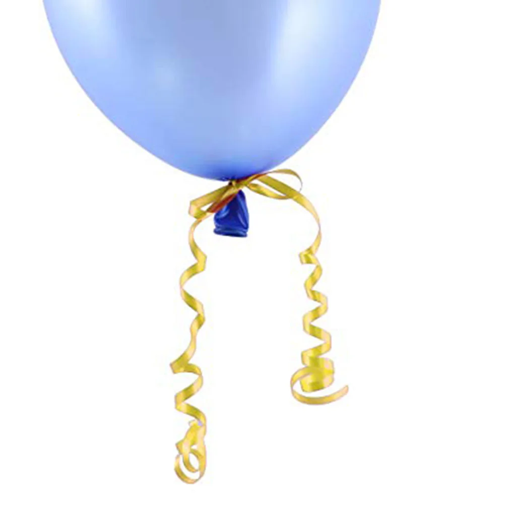 250 jardów plastikowy balon wstążka szpulę kolorowy pasek przyjęcia weselnego z sznurek dekoracyjny