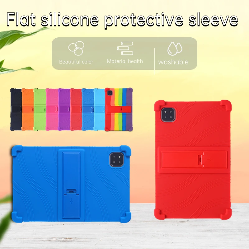 For Alldocube iPlay60 10.95Tablet Case Shockproof Airbags Silicone Ajustable Stand Precise Cutouts Tablet UNISOC T606 Cover Soft