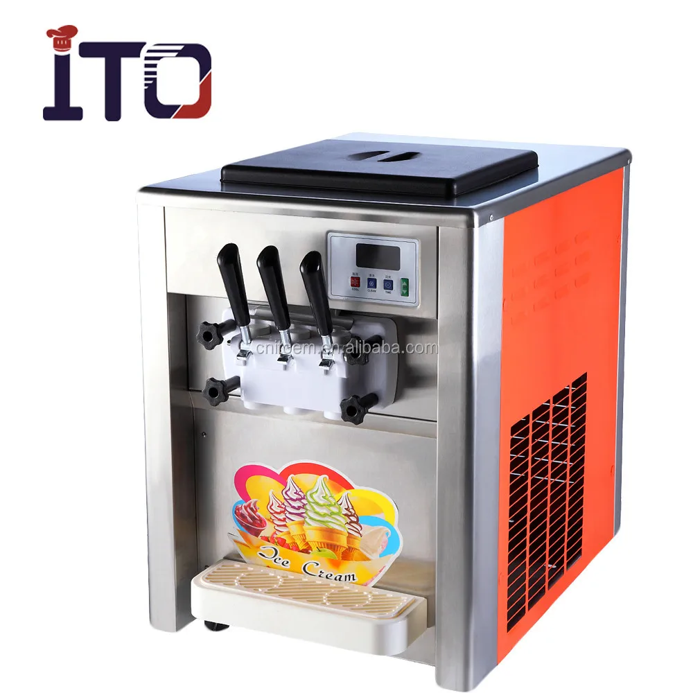 

RB-818T Table Counter Top Commercial Soft Ice Cream Machine