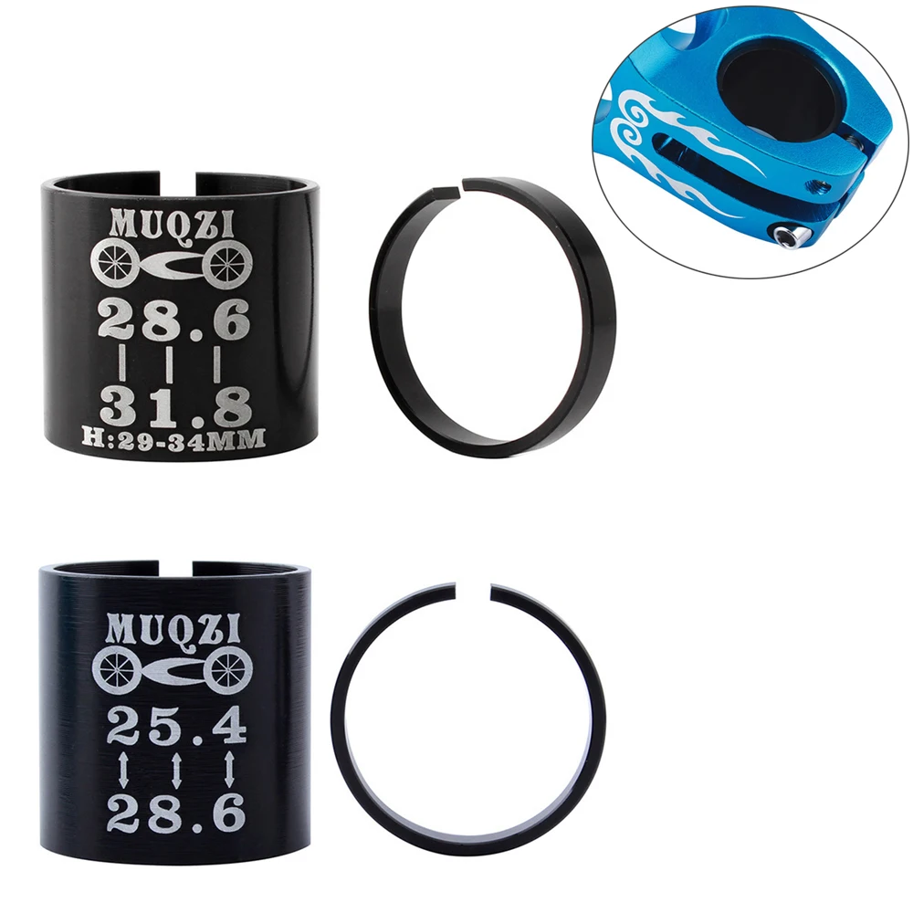 

Bicycle MTB 28.6 To 31.8mm 25.4 To 28.6mm Gasket Reducer Conversion Sleeve Bike Front Fork Shim Bicycle Stem Reducing Sleeve