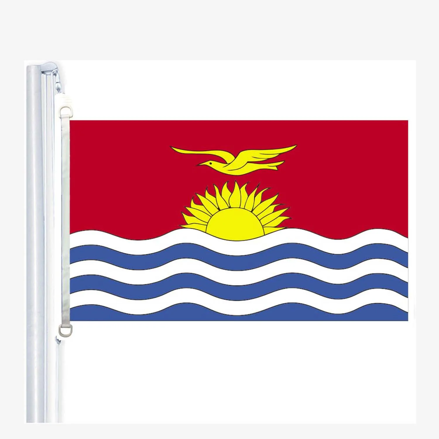 

Kiribati flag,90*150CM ,100% polyester, banner,Digital Printing