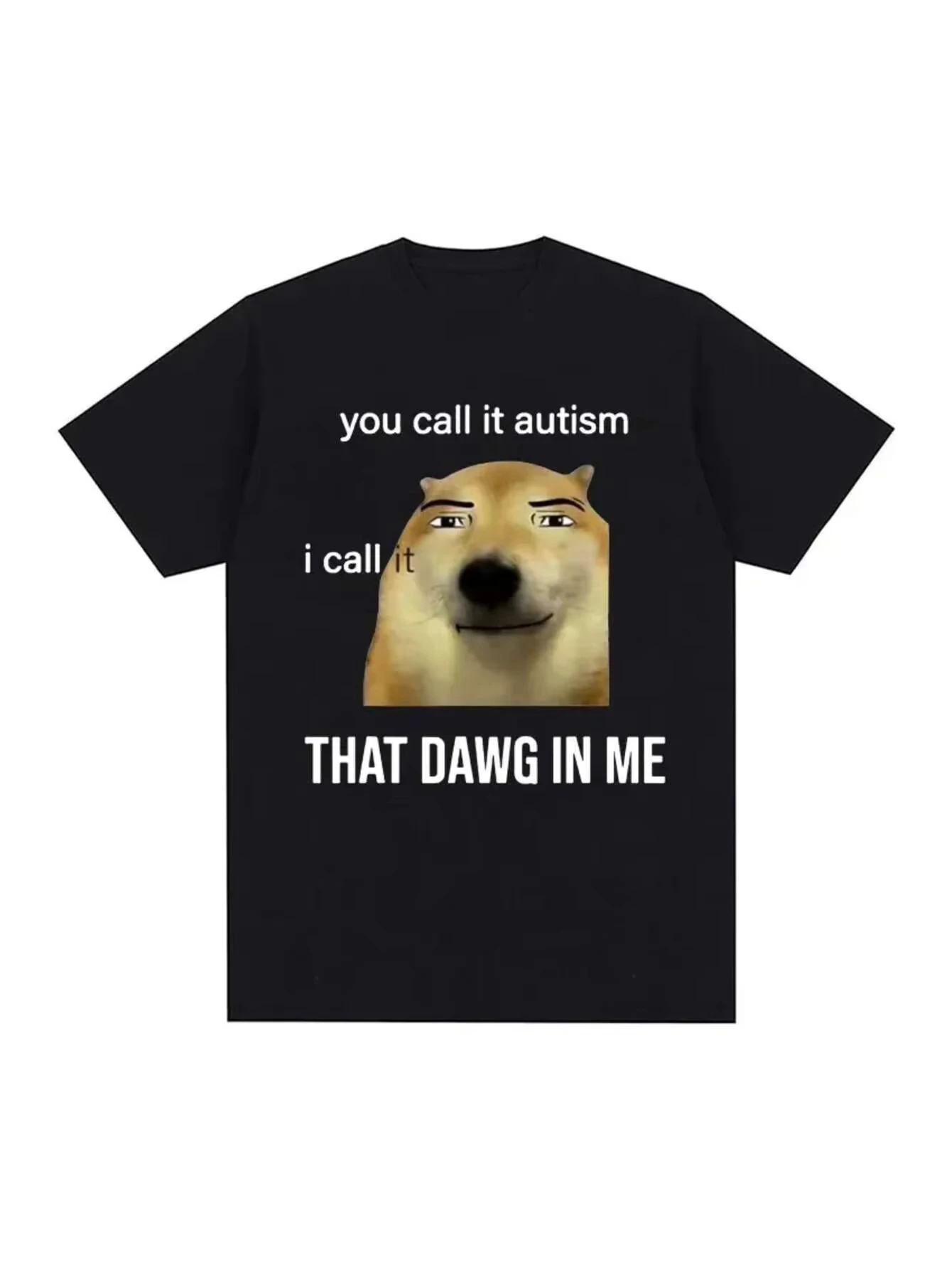 مضحك الكلب تي شيرت الرجال لطيف ميمي الجرافيك تي شيرت خمر موضة تيز المتضخم تي شيرت الجرافيك تي شيرت #2
