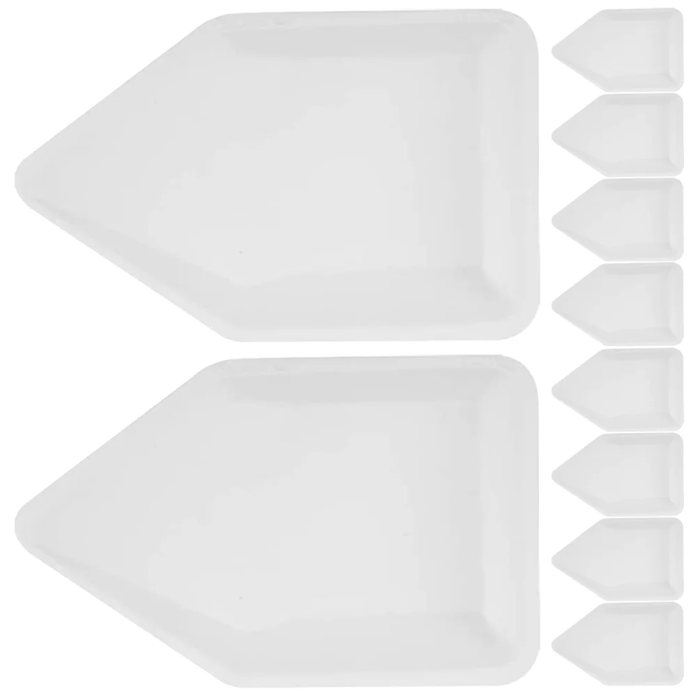 10 Pcs Weighing Boats Laboratory Equipment Measuring Weigh Boats Weighing Trays Petri Dish Lab Supplies Storage Trays