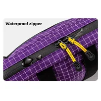 HIKEMAN Dyneema Fiber Waist Pack 1.1L Waterproof UrltraLight Multi Pocket for Cycling Running Hiking Camping Outdoor Sports 6