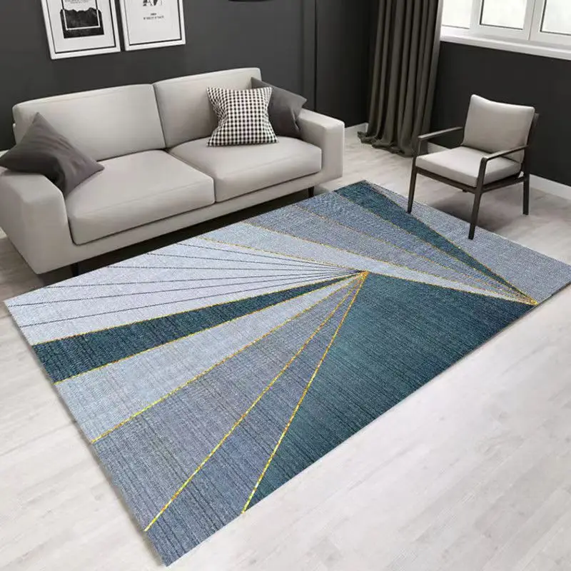 Premium Carpet Living Room Sofa Tea Table Carpet Light Luxury Nordic Minimalist Modern Abstract Bedroom Large Area Carpet