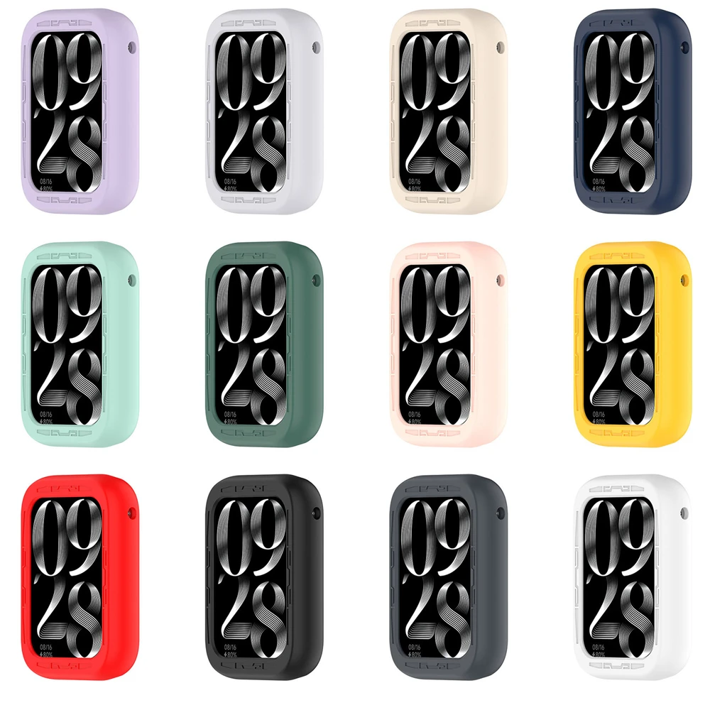Beschermhoes Voor Mi Band 8 Pro Crashproof Siliconen Beschermhoes Horloge Accessoires