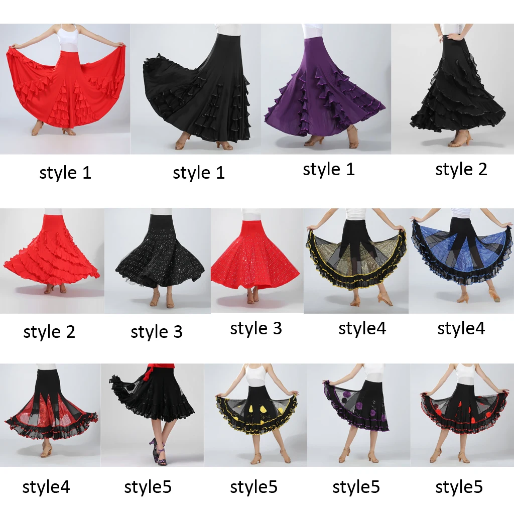 vestido-de-baile-de-salon-para-ninas-falda-larga-de-poliester-disfraz-de-baile-moderno-atuendo-para-fiestas-de-tango-y-vals