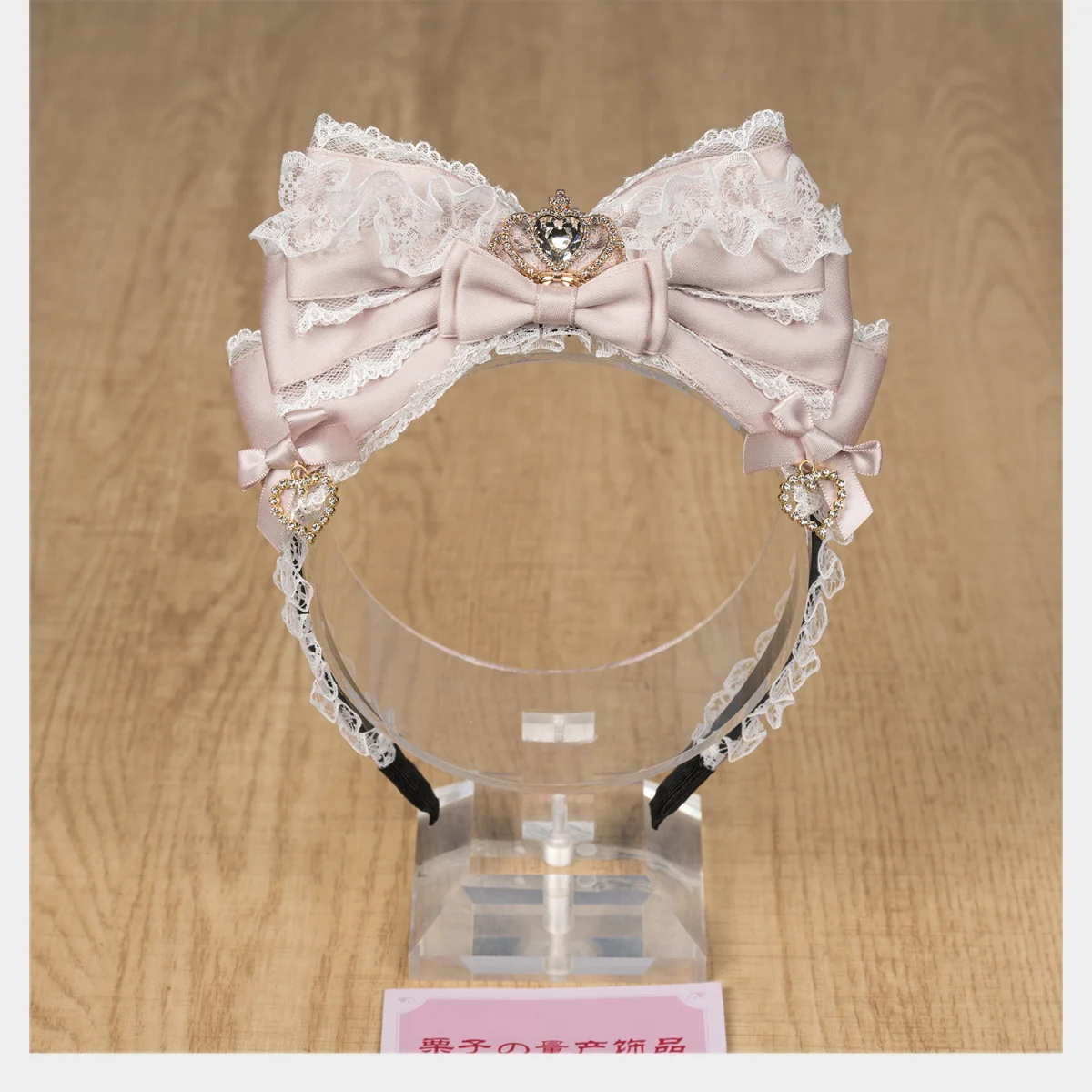 Lolita Hair Accessories Y2K Things Lace Crown Hair Bow Hairpin Hair Band Headband Cute Core Japanese Style Jk Head Jewelry 6