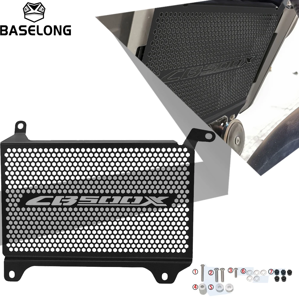 

FOR HONDA CB500X CB500 CB 500 X 500X 2022-2023-2024 Motorbike Accessories Radiator Guard Grille Cover Protector Protective Grill