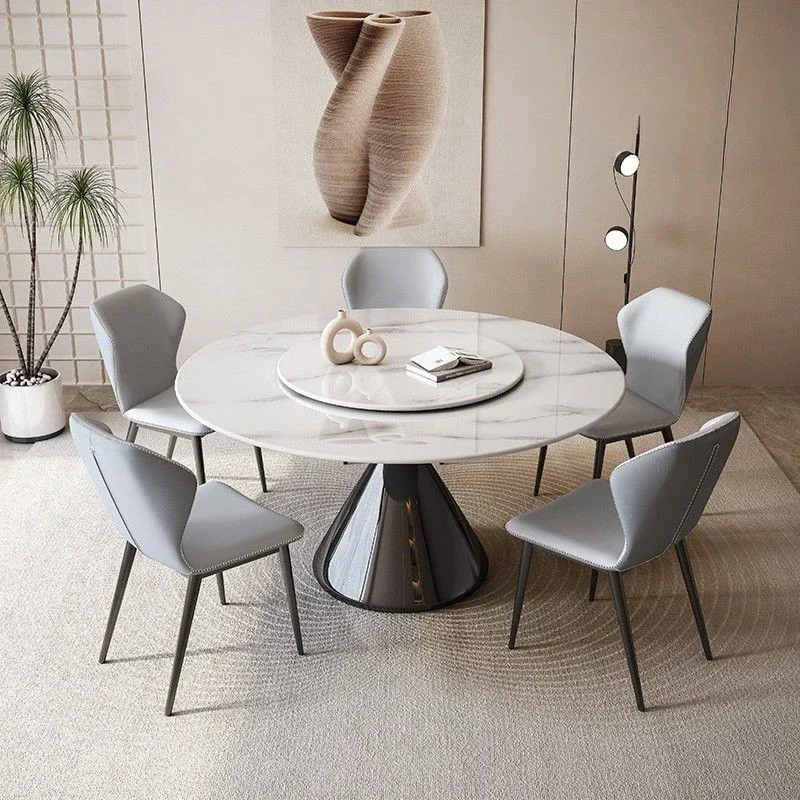 Designer Table Ceramic Dining Room Kitchen Rectangular Luxury Elegant Tables Sedentary Free Shipping Muebles Reception Round