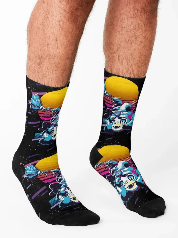 Dusa - Hades (80s Retro) Socks new in's funny gifts soccer anti-slip New year's Men Socks Luxury Brand Women's