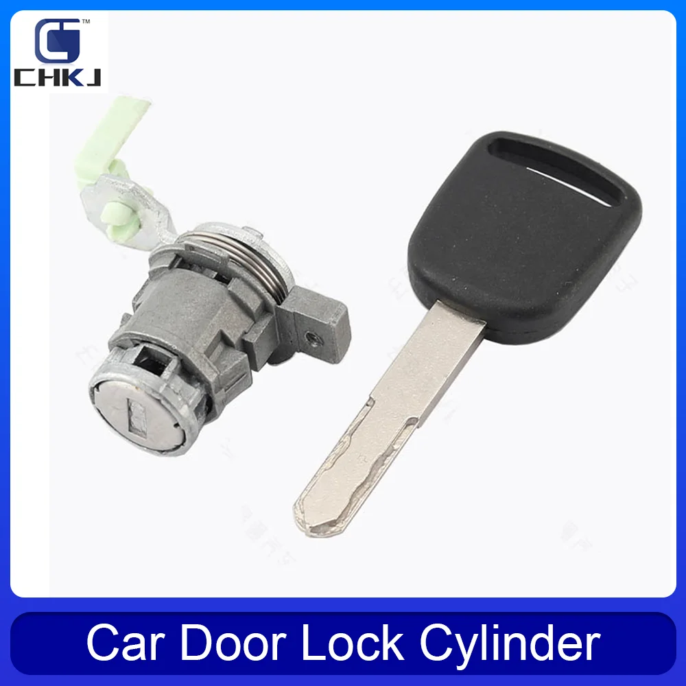 CHKJ Car Left Driver Side Door Lock Ignition Cylinder For Honda CR-V 2003-2011 Car Modification Replacement Door Locksmiths Tool