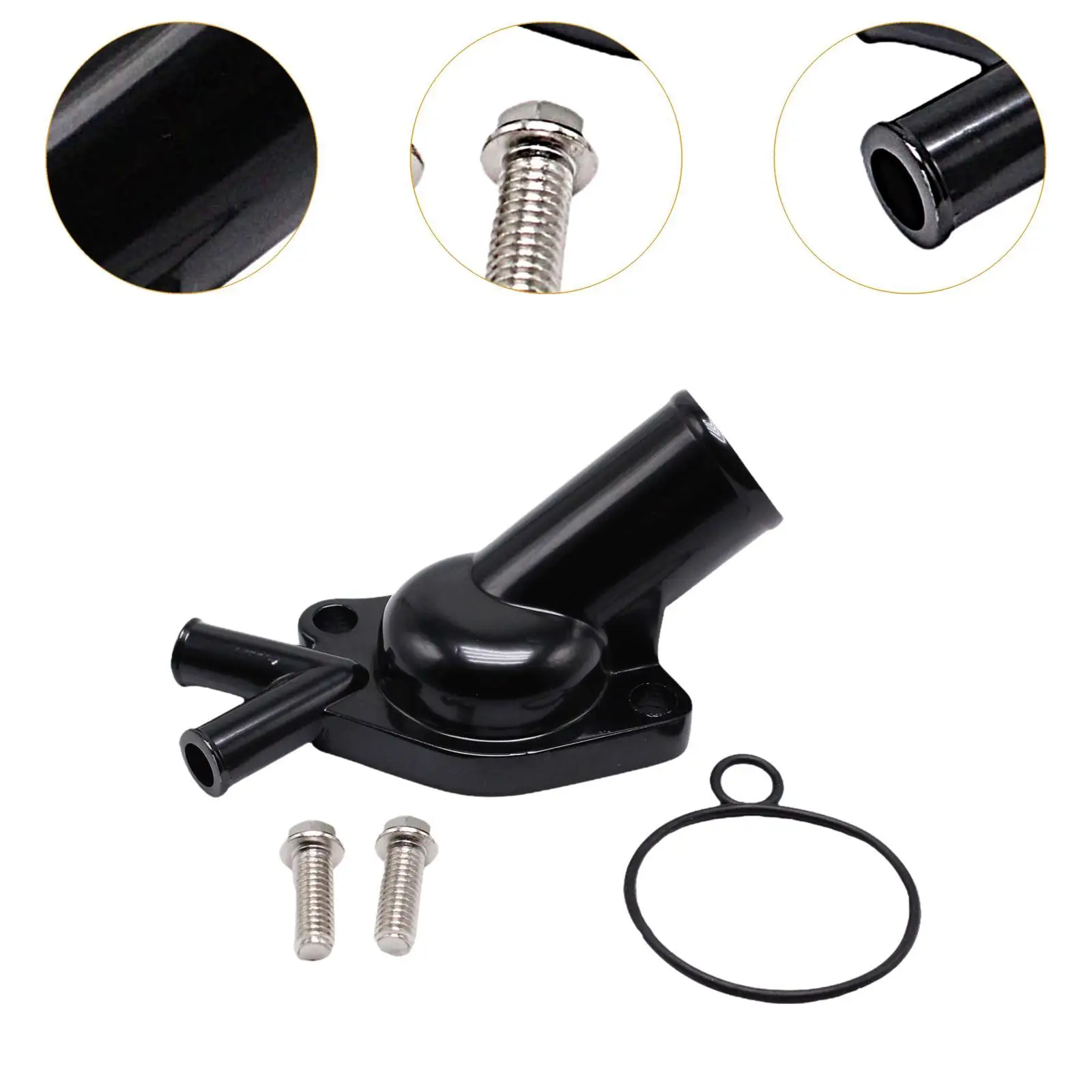 

Thermostat Housing Easy Installation Tco-3213-bk Metal Directly Replace for V8