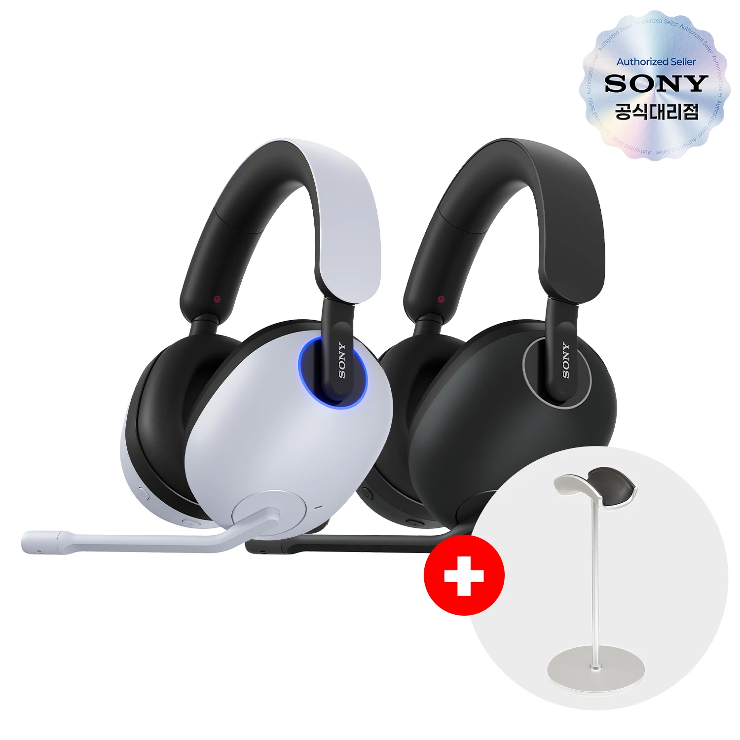 [منتج Sony Korea الأصلي] سماعات ألعاب لاسلكية مزودة بخاصية إلغاء الضوضاء من Sony Inzone H9 Stand Package سماعة رأس / تاجر رسمي