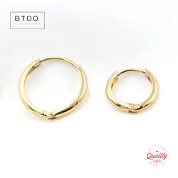 Small Huggie Hoops Simple Everyday Stacking Tiny Huggy Hinged Hoop Earrings 14K Gold Filled DIY Jewelry Earrings, gift for her