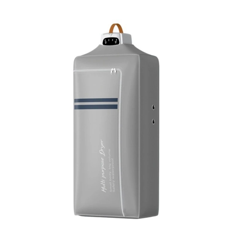 D0AB Portable Foldable Laundry Dryer Machine 400W ABS Texture for Apartments Travel