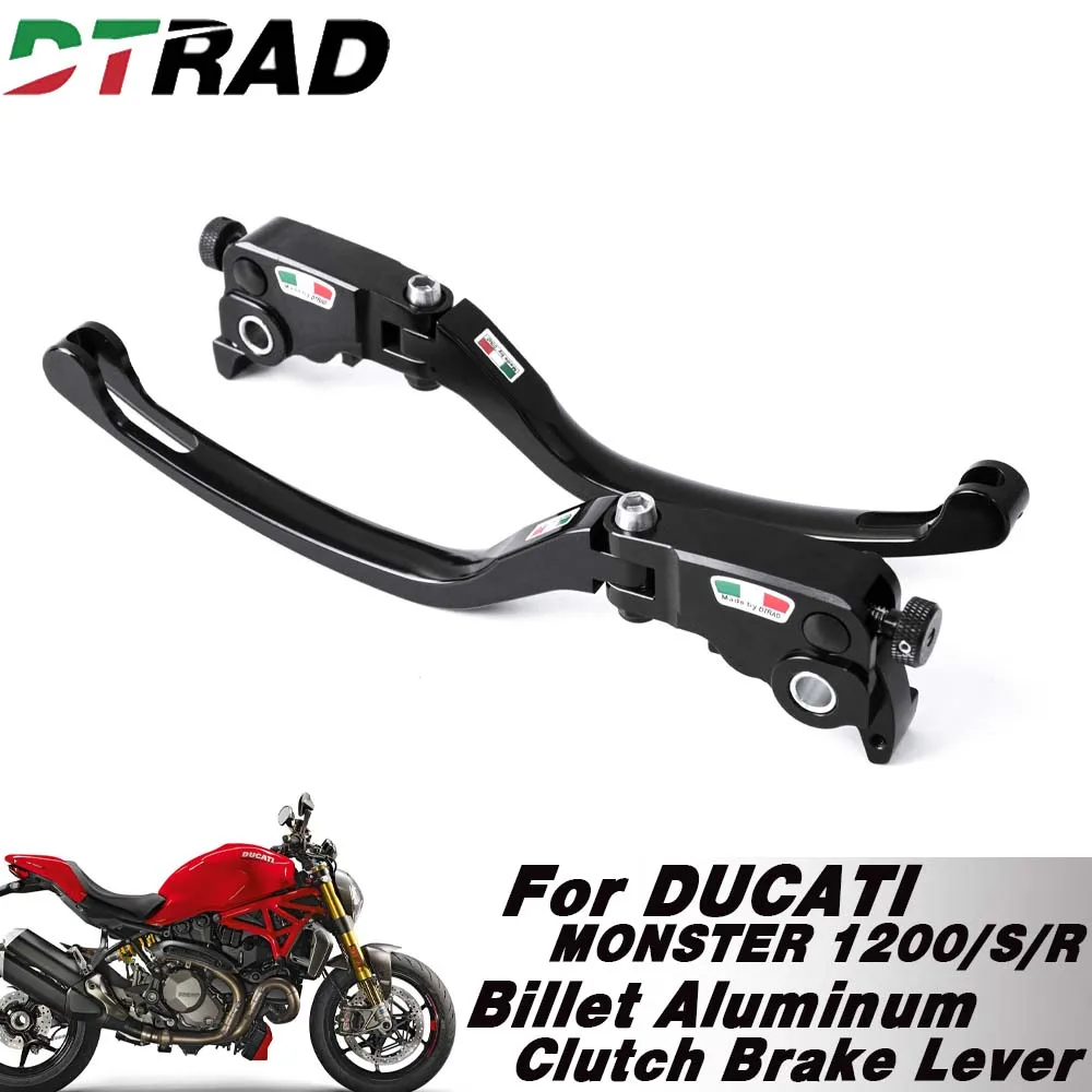 

Регулируемый рычаг тормозной муфты мотоцикла для DUCATI MONSTER 1200 1200S 1200R 2014-2023 для Bremb RCS, складные длинные ручки