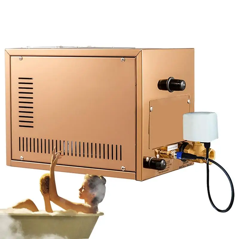 

Steam Sauna Generator Safe 3Kw Steam Generator Automatic Drainage And Cleaning Steam Sauna Generator For Relaxing Steam Bath