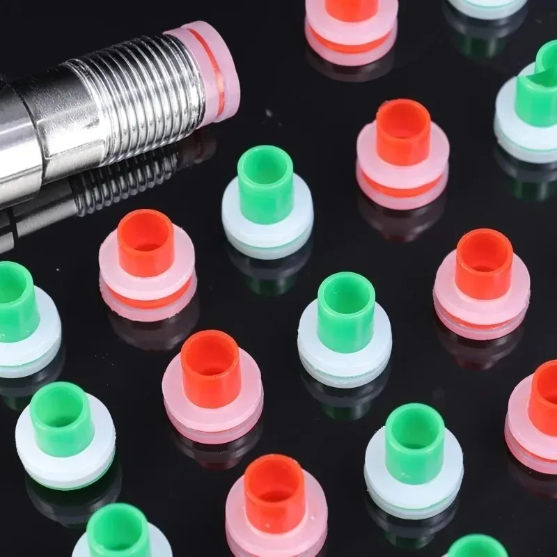 100/10PCS Faucet PPR Pipe Plugs Leak-proof Sealing Gasket Free Tape Triangle Valve Prevent Dripping Sealed Ring Silicone Washers
