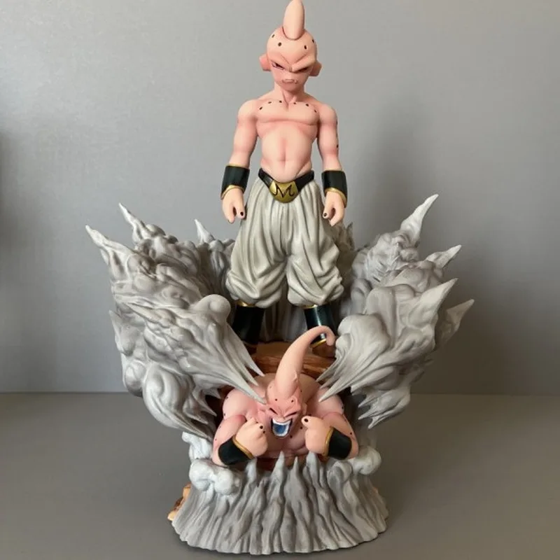 Dragon Ball Z Evil Majin Buu Hercule Anime Action Figure Collectible Pvc Gk Toy Ornament Desktop Decorations Model Kids Gift