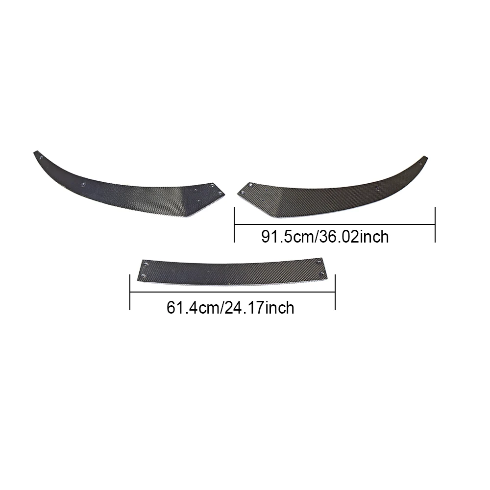 

Высококачественная автоматическая модификация для R8, передний разделитель губ из углеродного волокна, обвес автомобиля для Audi R8 2016-2018