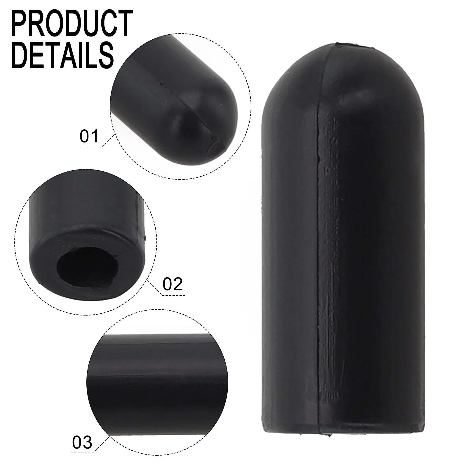 Easily Install Elegant Design Brand New Sealing Cap Auto Parts Black Car Accessories FEA7-13-104 FEA713104 Replacement