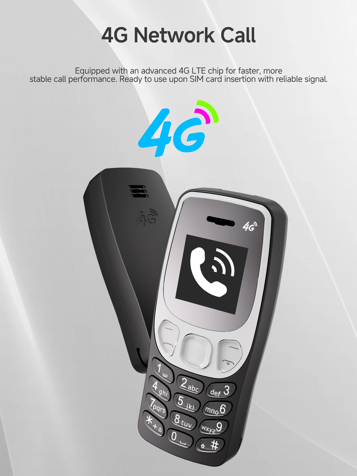 New SERVO BM80 4G LTE Mini Mobile Phone Dual SIM Speed Dial Auto Redial Auto Call Recorder Music Player Small Phone Blacklist