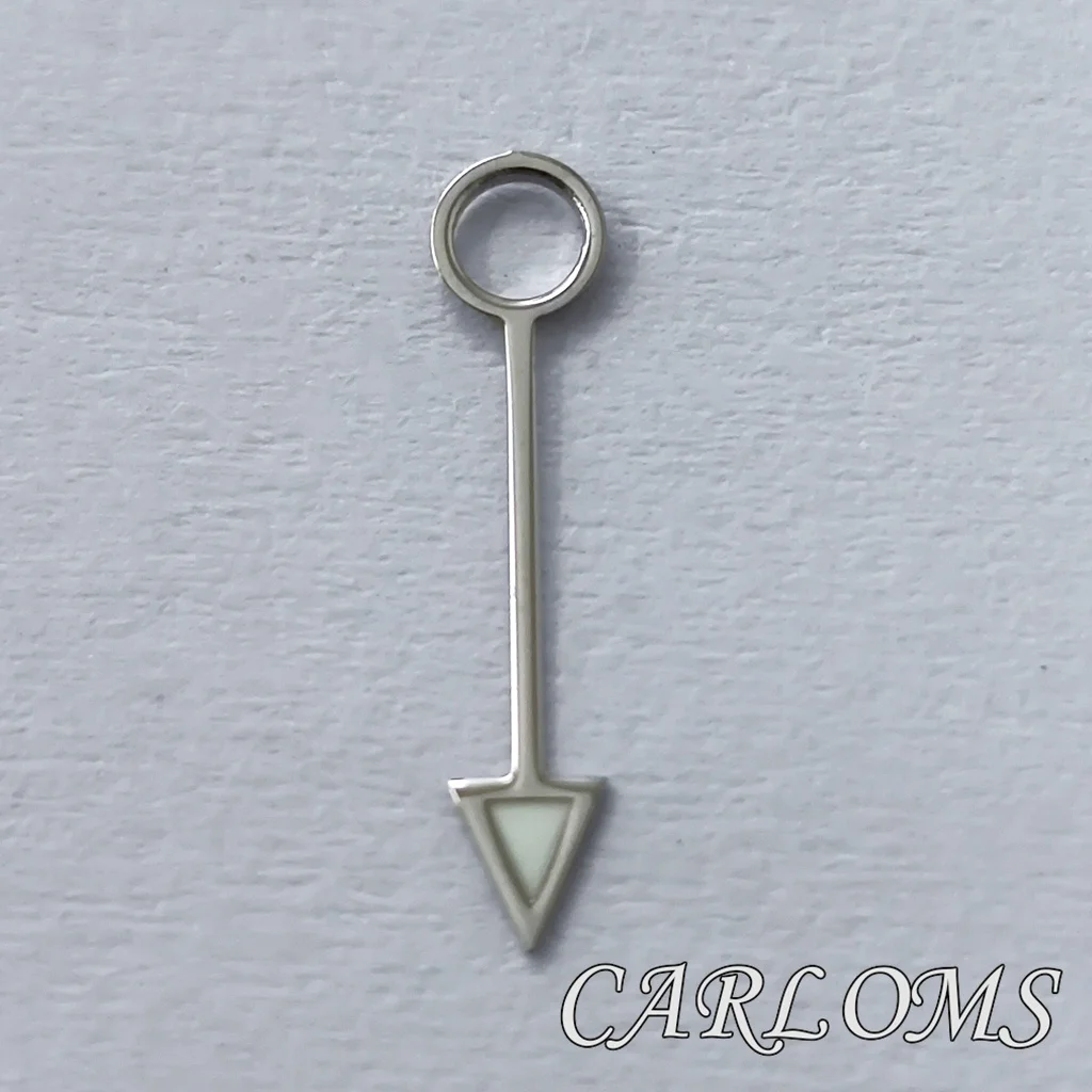 TOP NH34 GMT Movement Silver Gold Rose Gold Green Black Blue Red Orange Purple Watch Hands Luminous