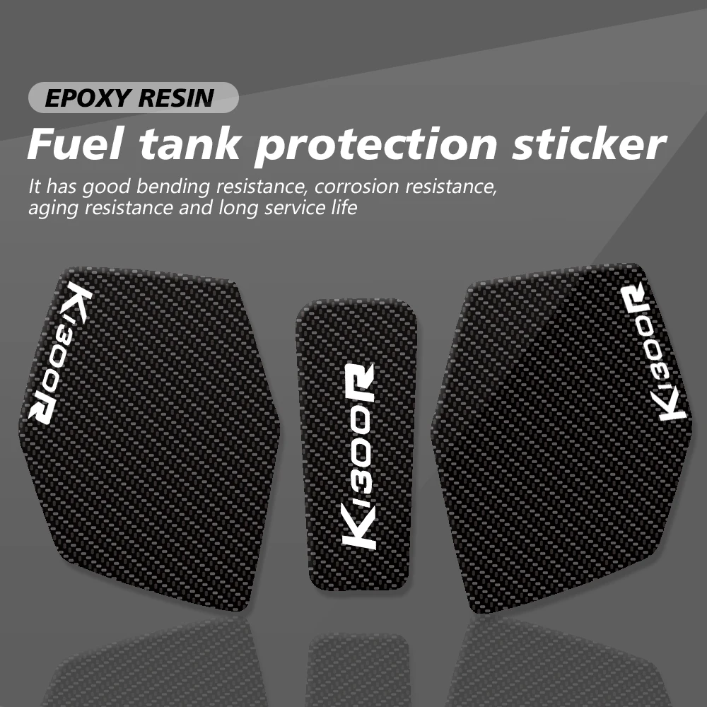 K1300R Epoxidharz 3D Motorrad Tank Pad Transparent Fisch Knochen Aufkleber Fit FÜR BMW K1300 R 2008-2012 2011 2010 2009