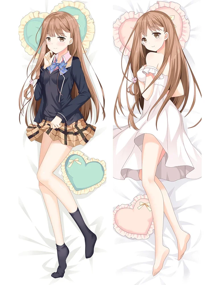 

60*180cm Pillow Case Dakimakura Hugging Body Pillowcase Peachskin Customize Pillows