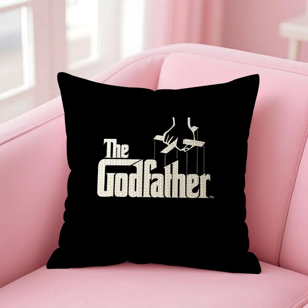 The G-Godfather Movie Cushion Cover Decorative Linen Throw Pillow case Soft for Bed Sofa Car Home Decor