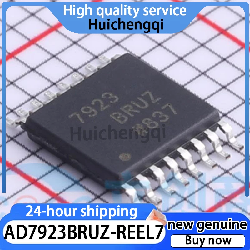 1PCS Original genuine AD7923BRUZ-REEL7 package TSSOP-16 analog-to-digital conversion chip ADC