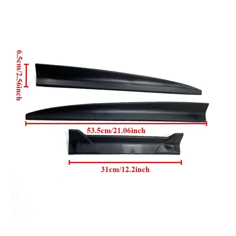 Car Universal Roof Spoiler Tail Spoiler Trunk Wing DIY Refit Spoiler Poiler Wing Racing Trunk Aut Car Accessories