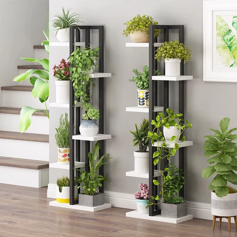 Esthetiek Balkon Plant Display Plank Minimalistische Mode Moderne Plantenstandaard Scandinavische Decoratie Estanteria Plantas Meubels