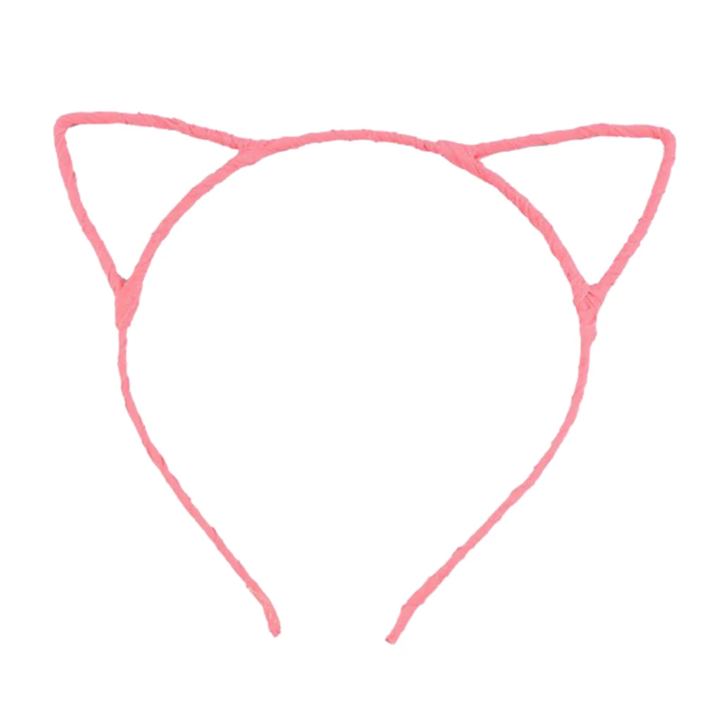 

10 Pcs Cat Ear Hairband Birthday Headband for Girls Ears Adult Costumes Accessories Headbands Women Dress