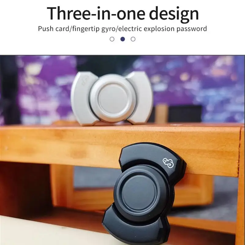 

M89C 3IN1 Spinner Spinner Toy для снятия напряжения для взрослых магнитных кликеров Toy Slider Toy